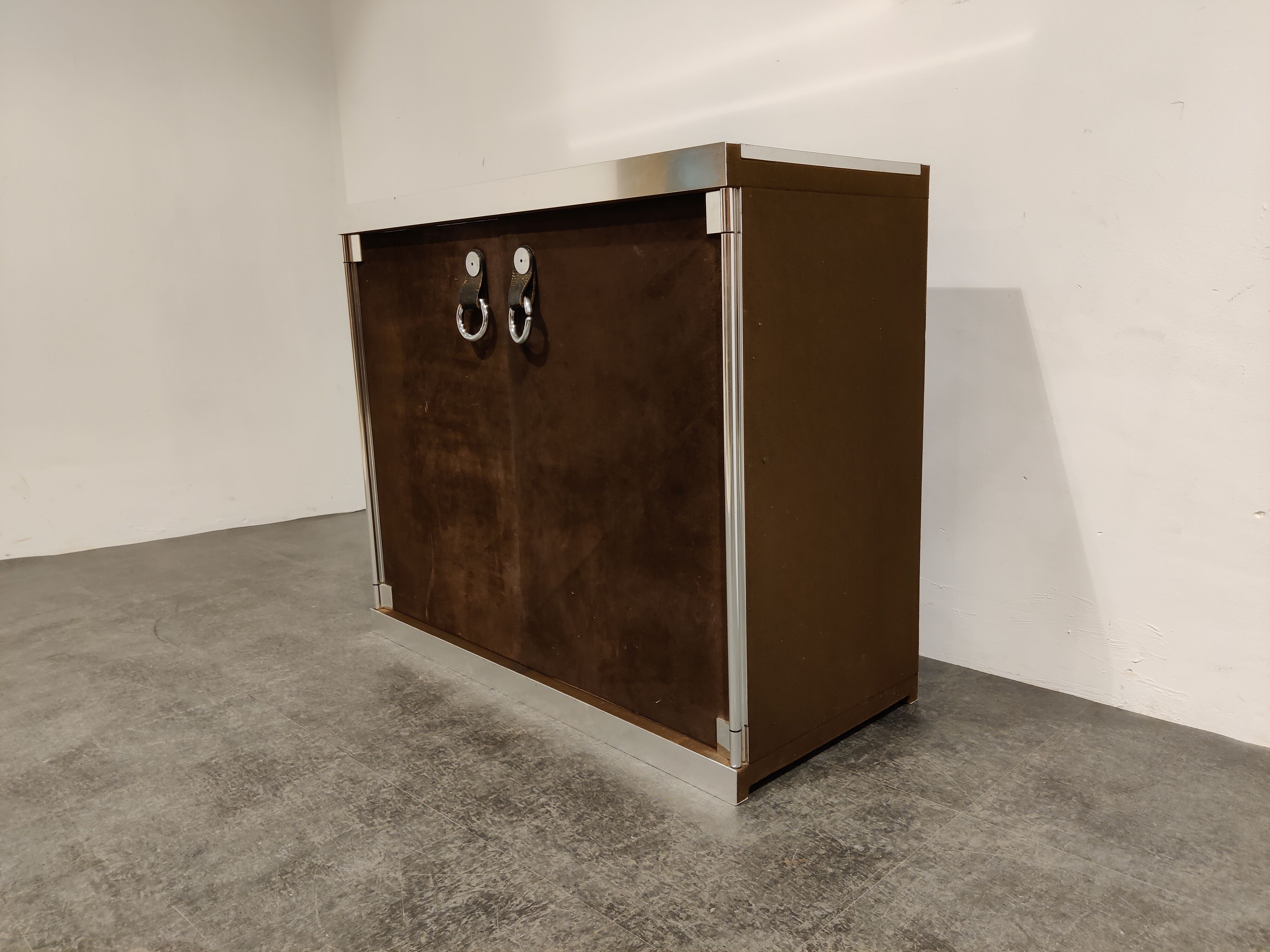 Vintage cabinet by Guido Faleschini for Hermes, 1970s
