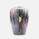 Large ceramic vase Scheurich abstract decor - 1960s