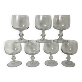 Stemmed glasses