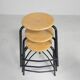 Industrial stackable stool, 59 cm high