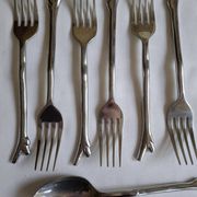 Couverts Brindilles inox vintage