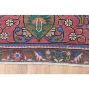 1970s Vintage Persian Handmade Wool Pink Oversized Area Rug 279x390