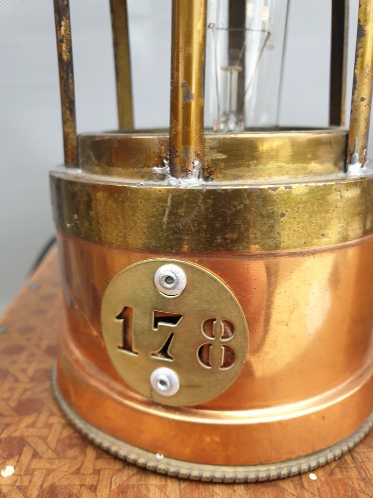 Electrified miner's lantern 178