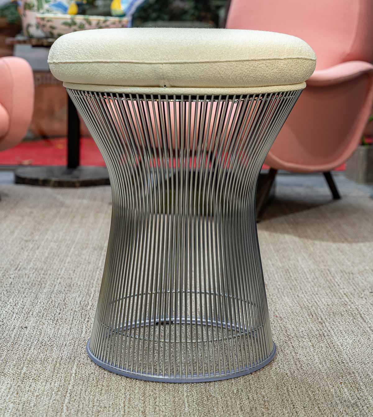 Platner stool designer Warren Platner for  Knoll