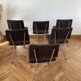 Set of 6 chairs 60s