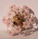 Charming Murano Vintage Ceiling Light Pink Flowers, 1970s