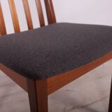 Mid-Century Teak and Fabric Dining Chairs by Leslie Dandy for G-Plan, 1960s, Set of 6