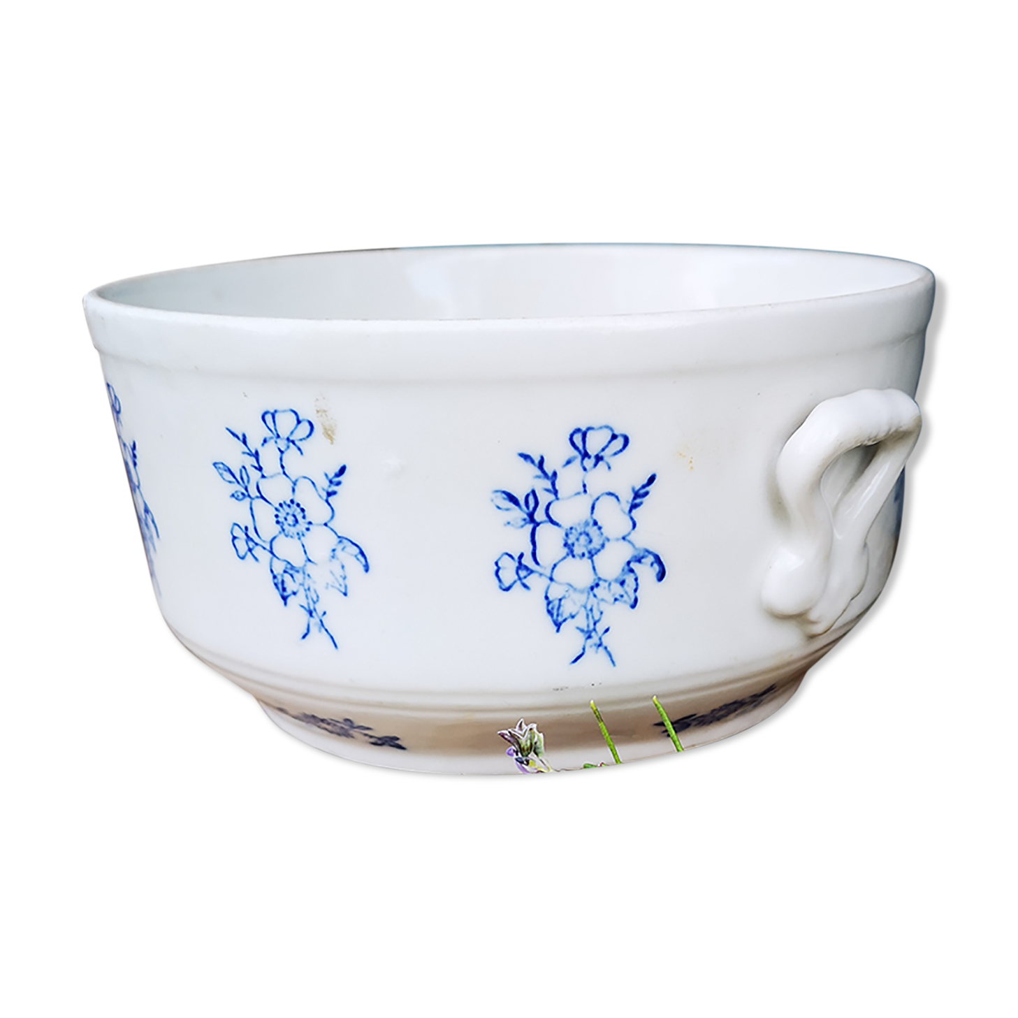 Ancuen flat in earthenware