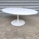 Oval Tulip Coffee Table by Knoll International design Eero Saarinen