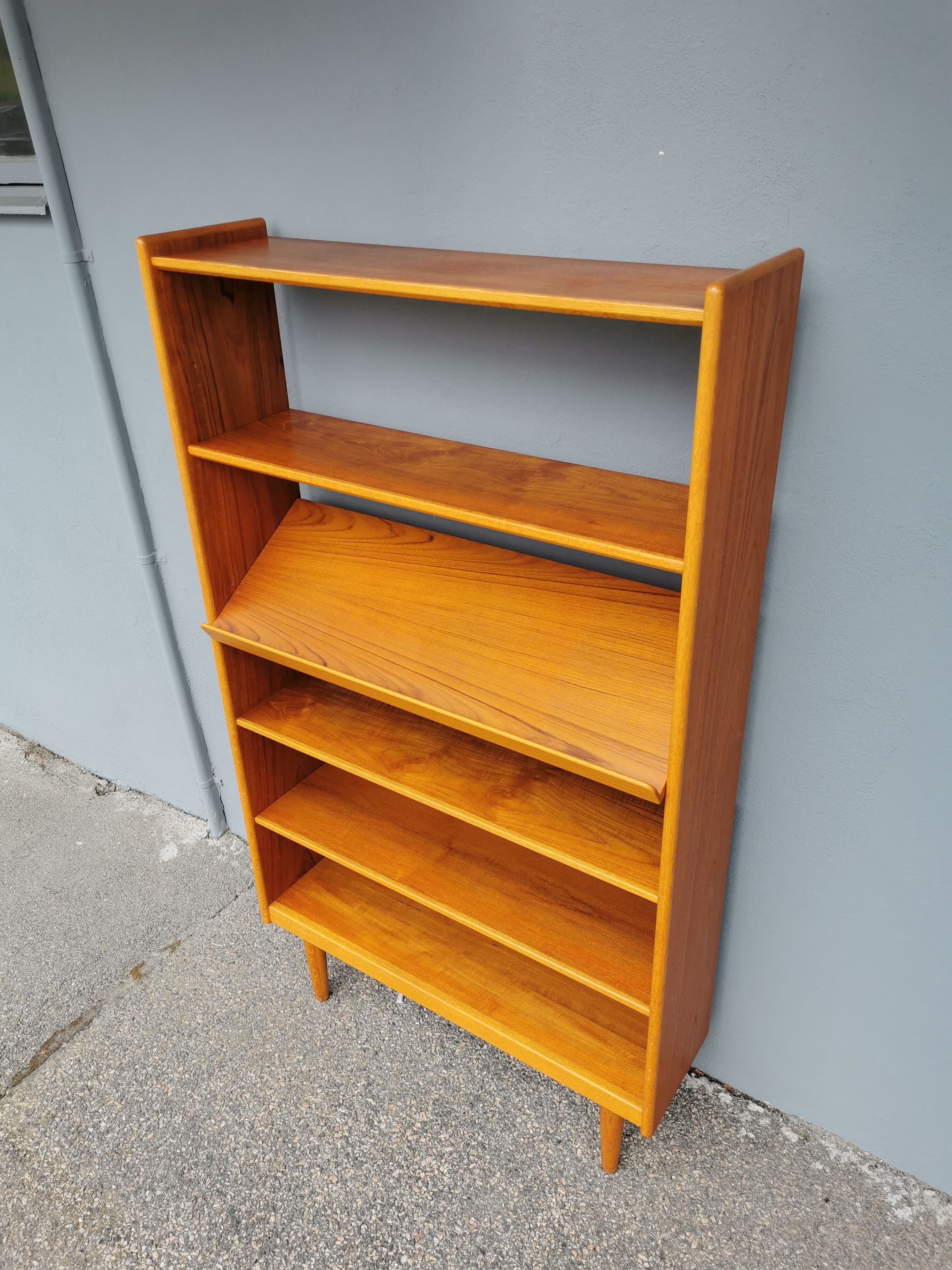 Scandinavian teak library