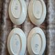 4 antique dishes in ironstone from Badonviller