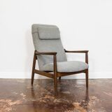 Fauteuil du milieu du siècle par Edmund Homa, GFM, Pologne, années 1960