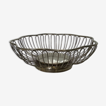 Metal round basket