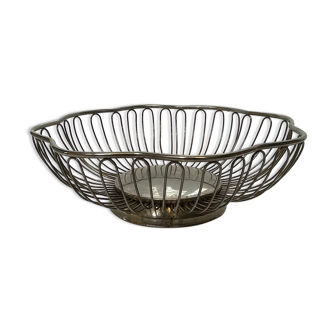 Corbeille ronde métal