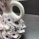 Sea foam ceramic pitcher vase, Vallauris, attributed to JAK
