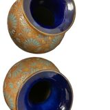 Pair of royal doulton art deco vases