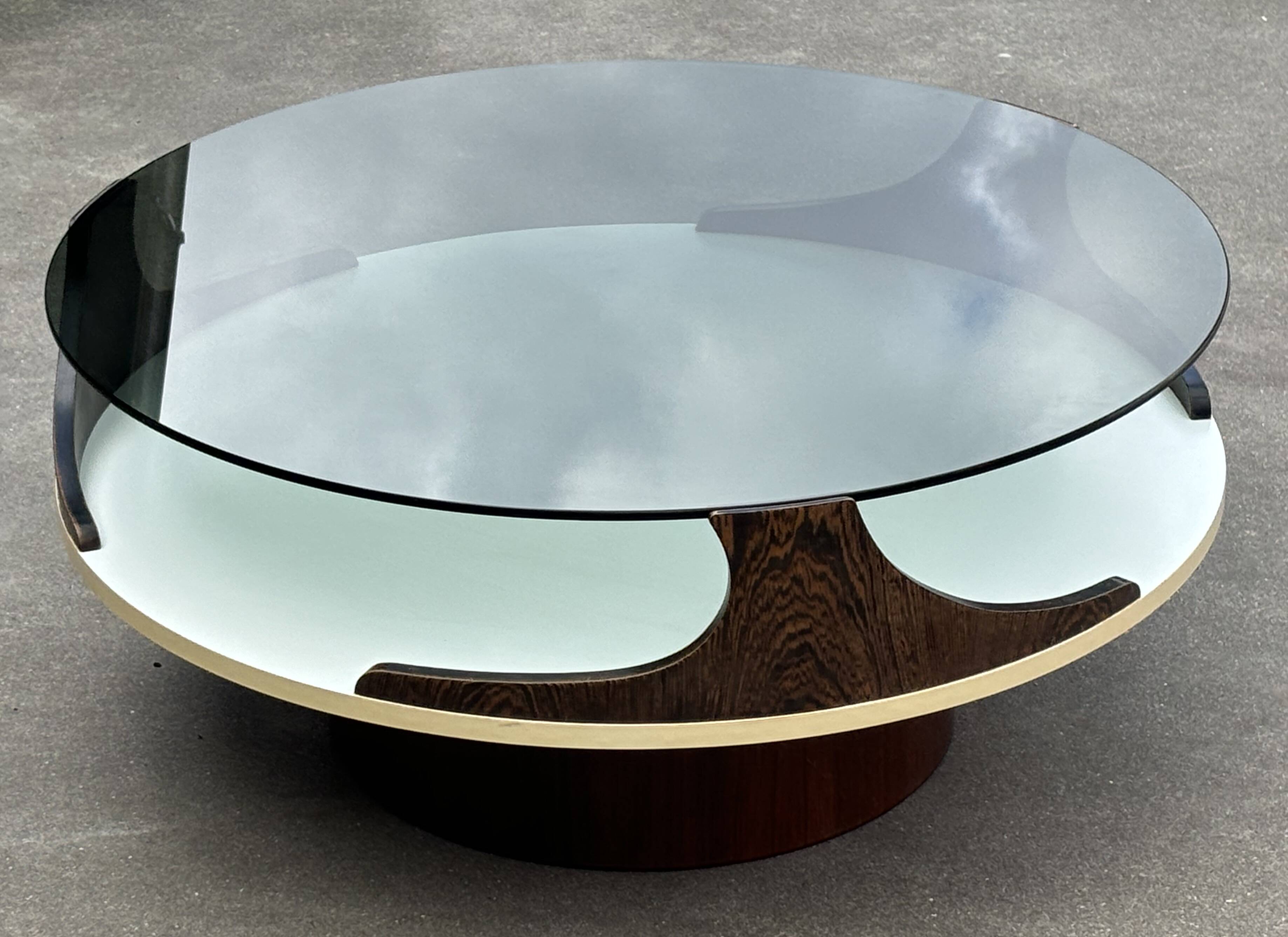 Mid Century Space Age coffee table coffee table 1970