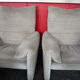 Pair of armchairs Maralunga Vico Magistretti Cassina
