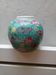 vase boule en porcelaine de chine XIXème émaillé diamètre 11 cm