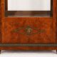 Vitrine ancienne en loupe d’orme et bronzés dorés - Style Napoléon III