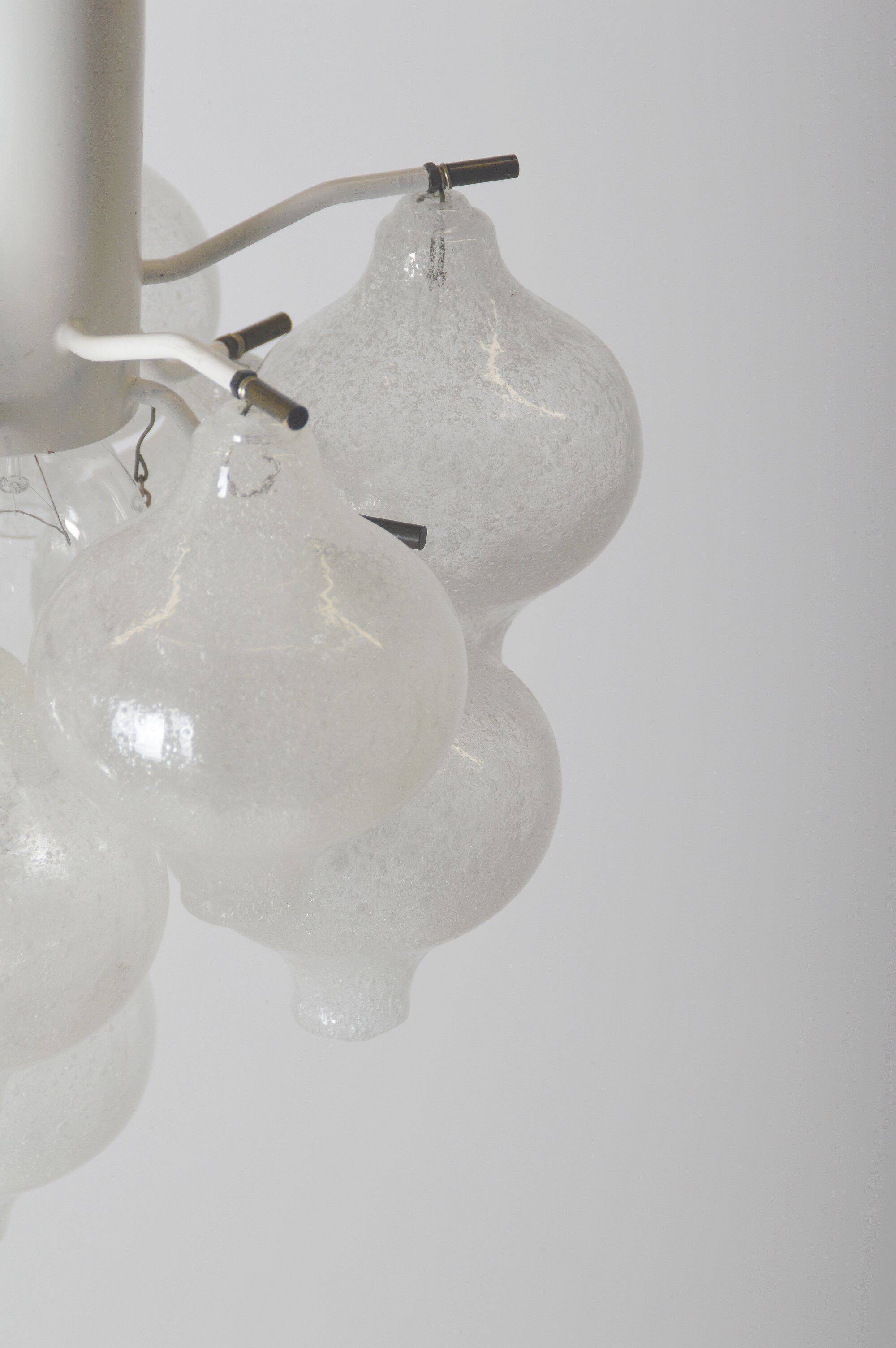Chandelier model Tulipan by Kalmar Franken, 1960s