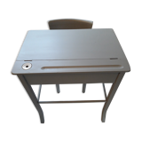 Baumann desk & chair 1950 color Lichen