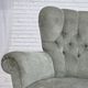 1960s, Danish 2-seater sofa. light green furniture velour.
