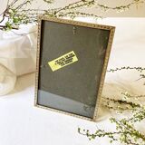 Small old Danish brass frame, Jyden