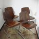 Ensemble de 4 chaises Kusch+Co Flötotto, années 1960.