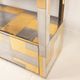 Paul Evans Cityscape Brass and Stainless Steel Bookcase, First Series, 1971