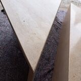 Table basse travertin.