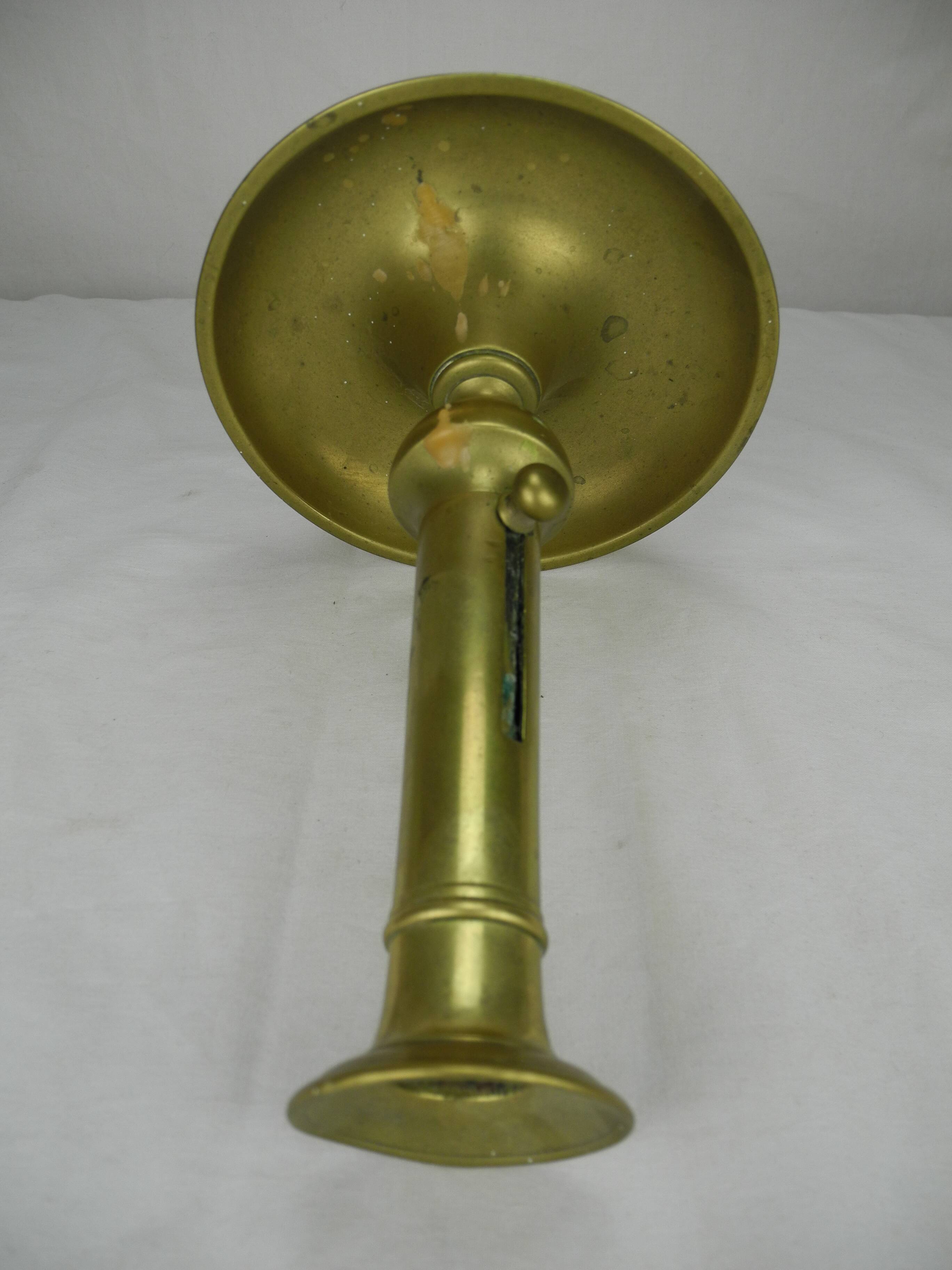 old candlestick brass candle holder vintage decor brass candlestick