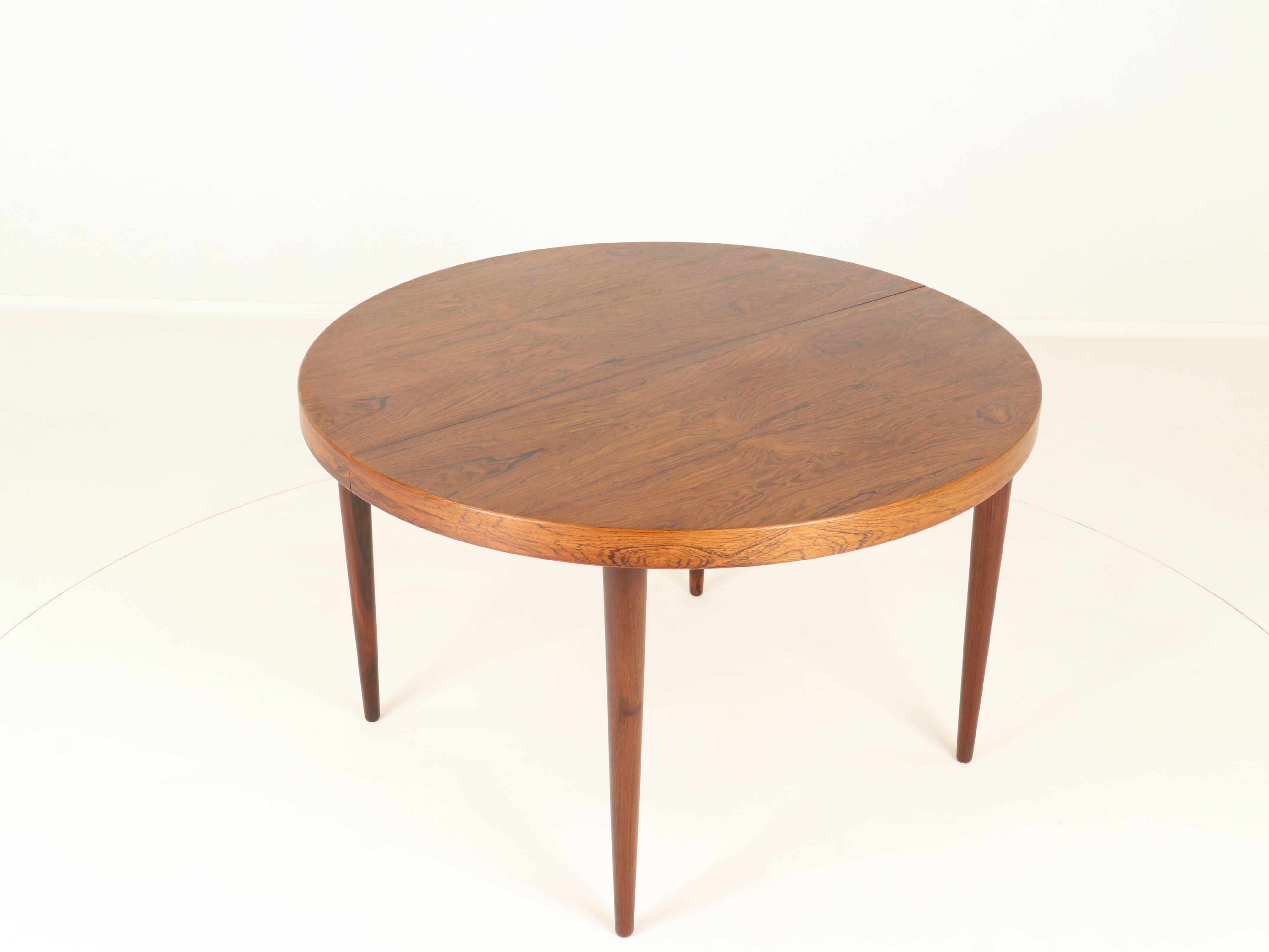 Extendable Rosewood Dining Table Model 56 by Villy Schou Andersen, Denmark, 1960s