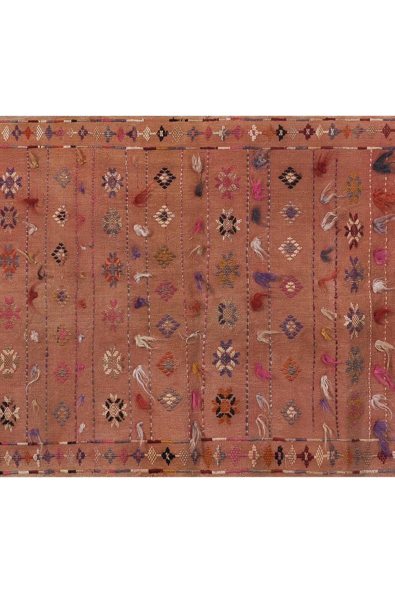 Vintage Turkish kilim, handwoven, 95x140 cm.