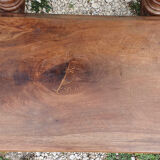 Pray to God in solid walnut