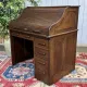 Bureau à cylindre en chêne