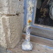 Vase soliflore Quimper Brittany ceramic soliflore