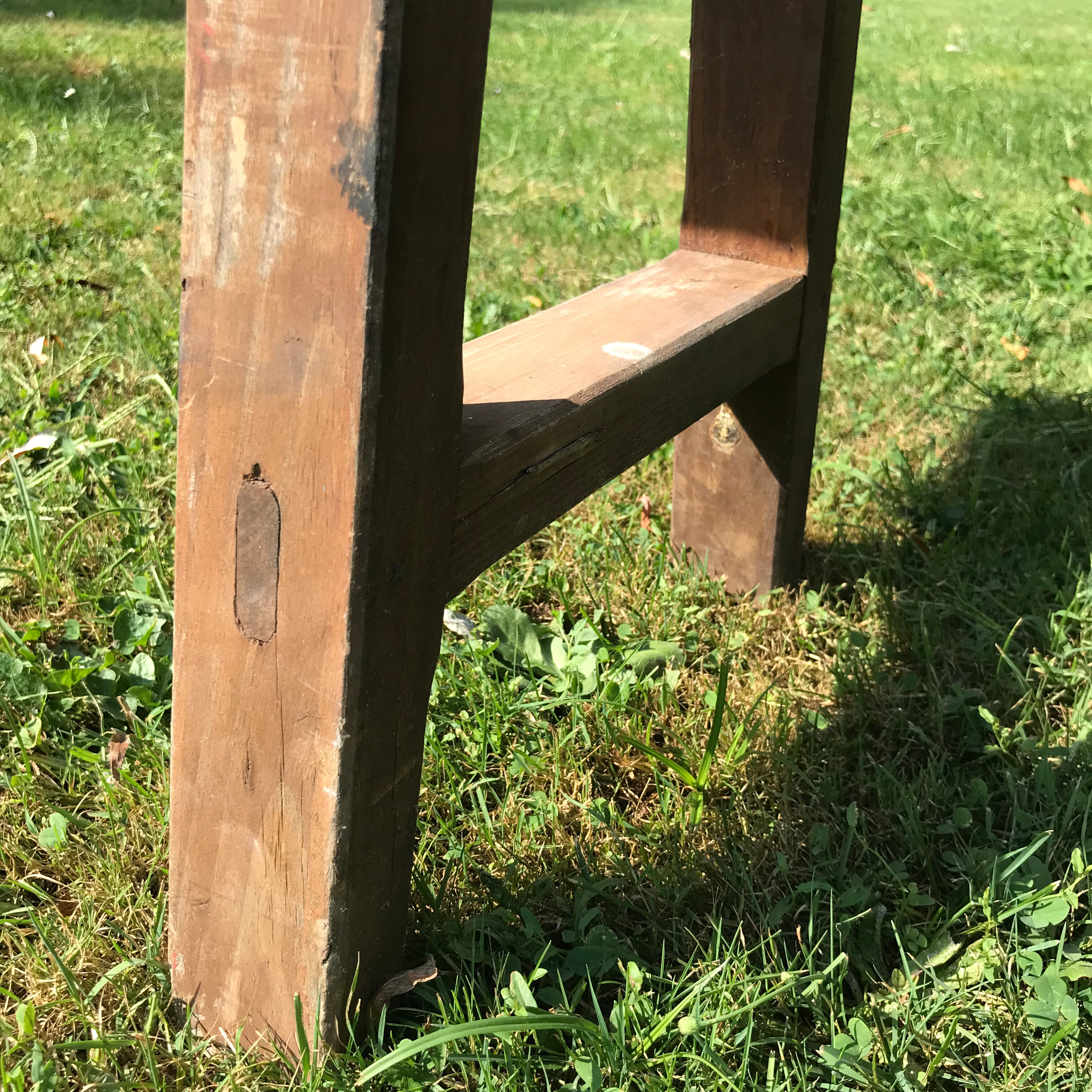 Pair of farm benches