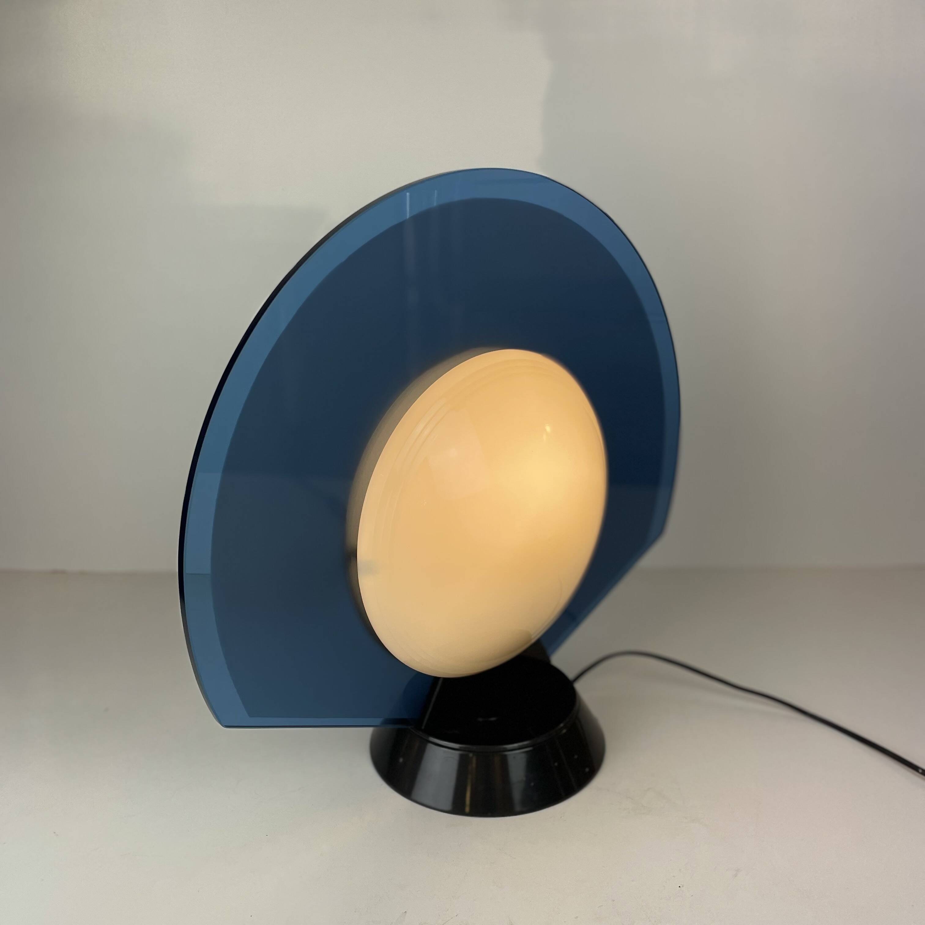 TIKAL Postmodern Table Lamp by PG Ramella for Arteluce, 1980s