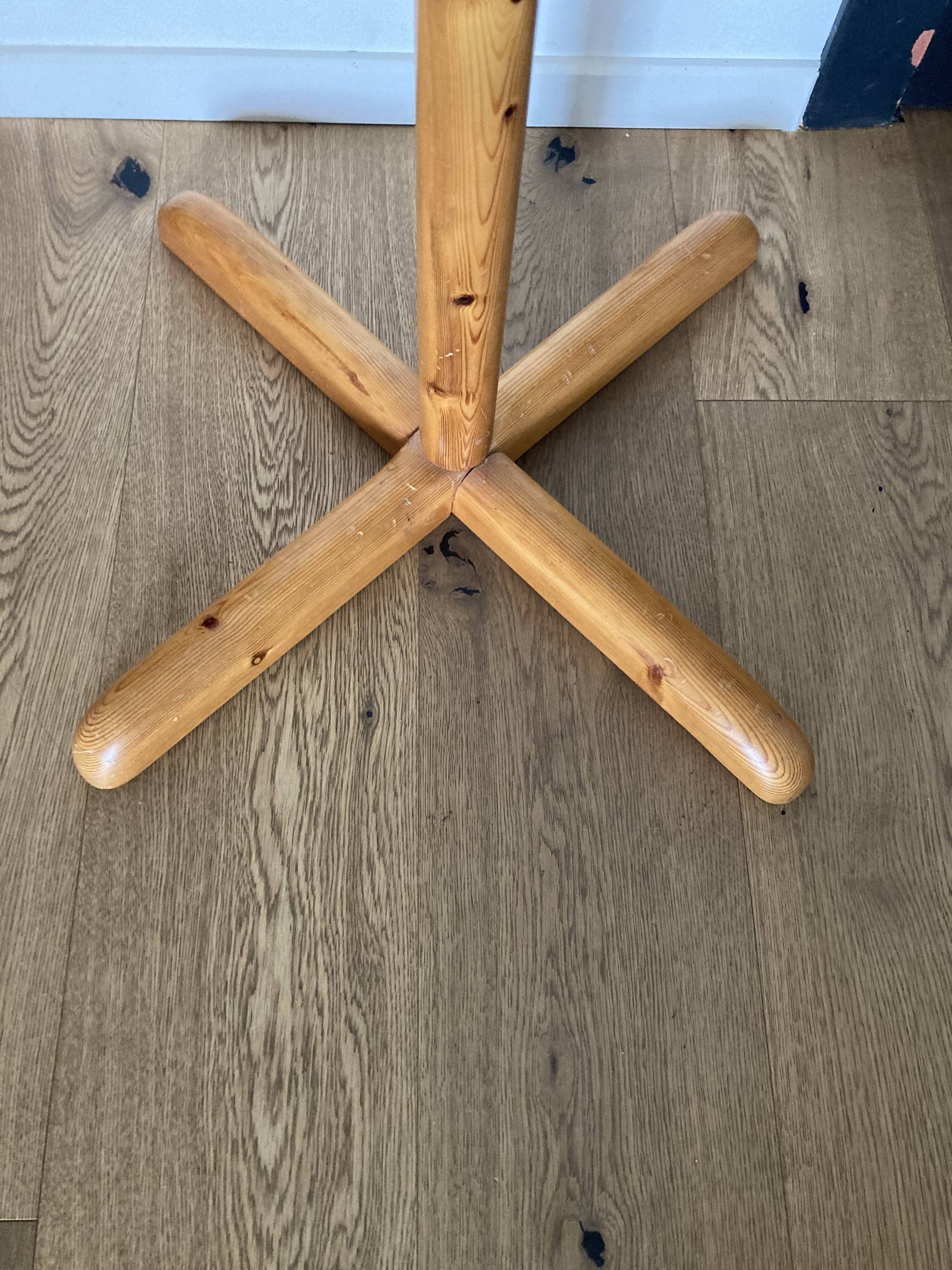 Danish coat rack space age 1960