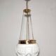 Lampe de plafond "Art Nouveau". Espagne, années 1930.