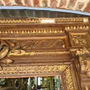Encadrement de miroir trumeau panoramique