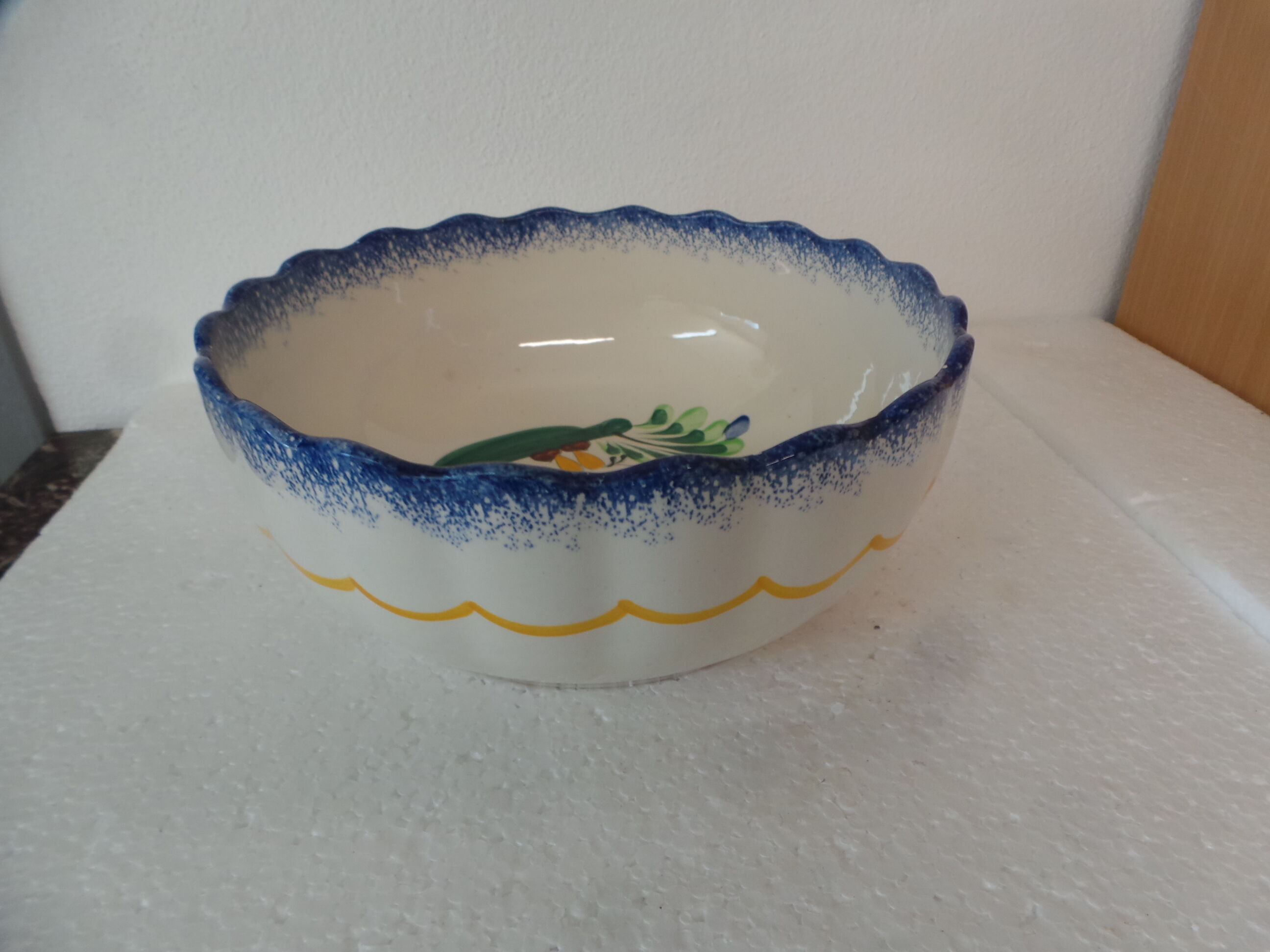 Salad bowl decor Breton ceramic palace Saint Nazaire