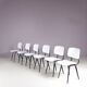 1950s Result chair black/white Friso Kramer Ahrend-De Cirkel