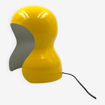 Space Age yellow table lamp, Italy, 1970s