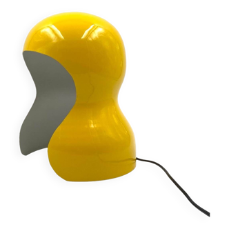 Space Age yellow table lamp, Italy, 1970s