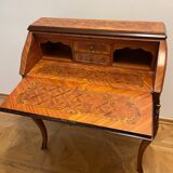 Rosewood marquetry secretary