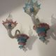 Murano glass wall lights from the 1960s