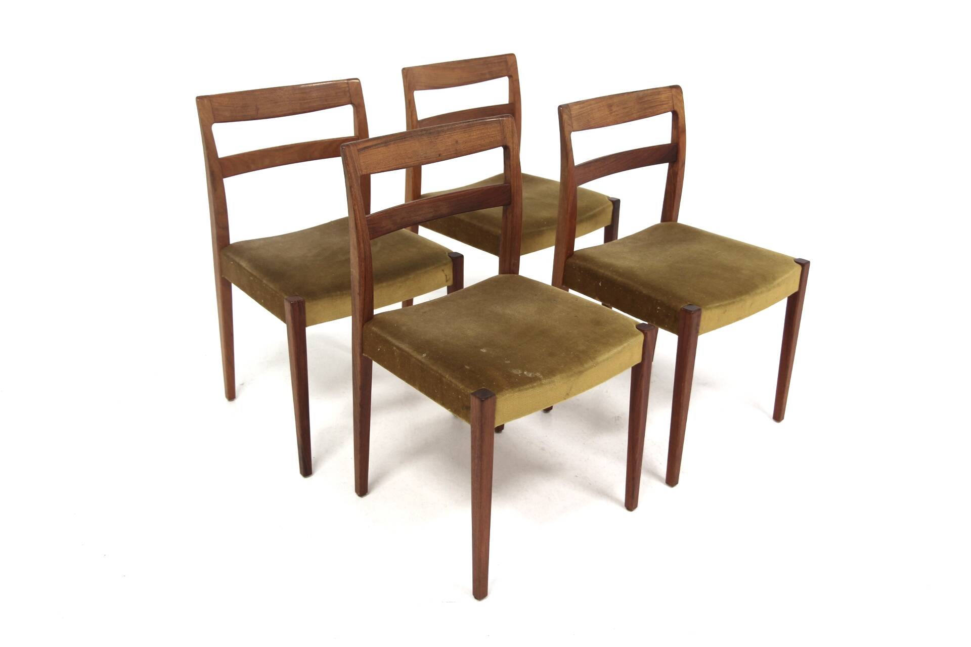 Set of 4 rosewood chairs "Garmi", Troeds, Sweden, 1960