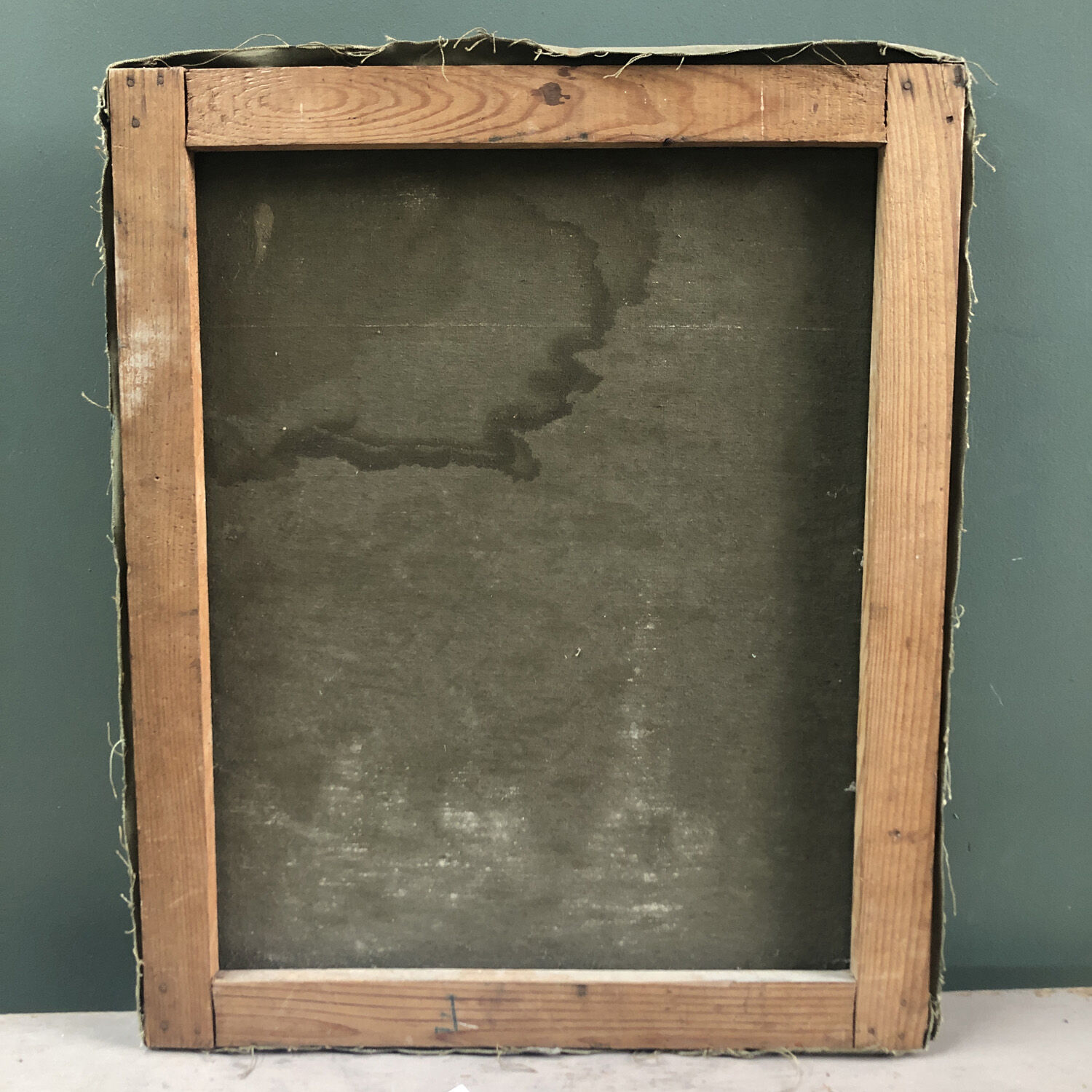 Painting "The young woman of 1946"